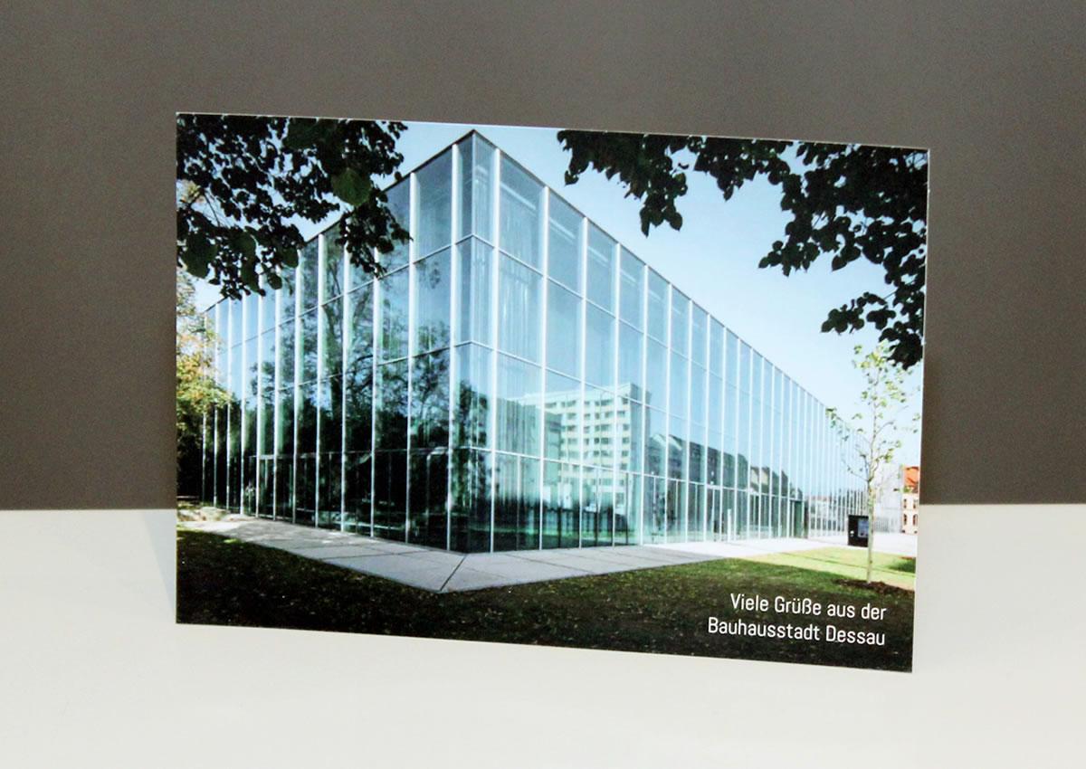 Ansichtskarte - Bauhaus Museum Dessau